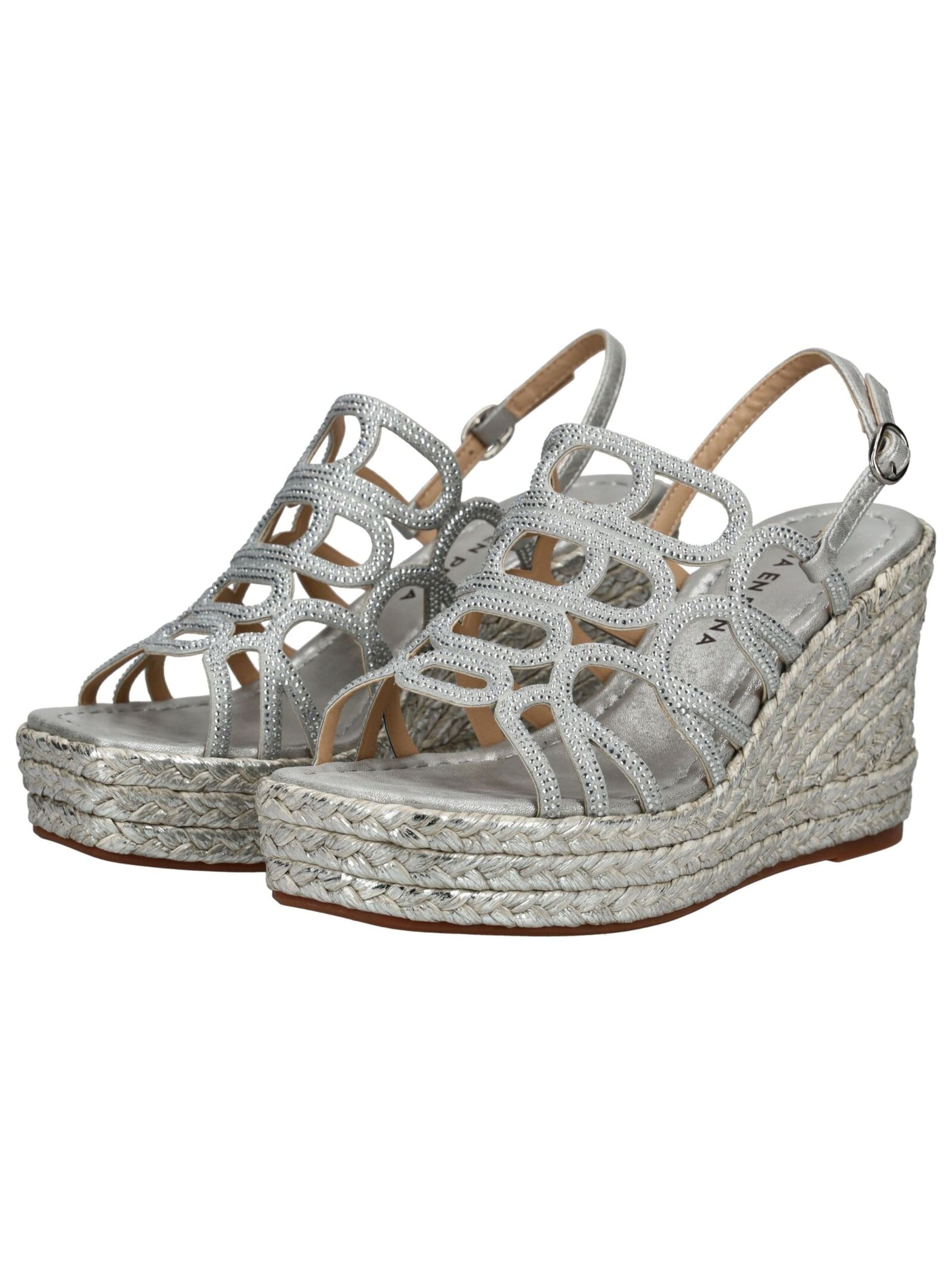 Alma En Pena Sandal in Silver