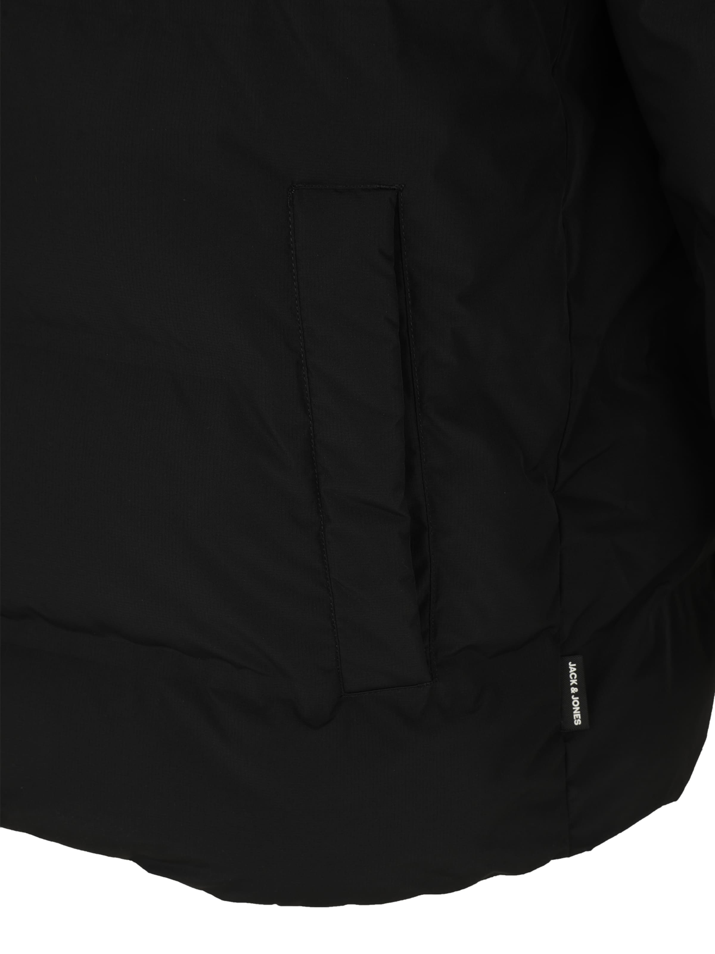 Jack & Jones Plus Winter jacket 'JJESOHO' in Black