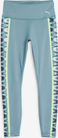 PUMA Skinny Sportovní kalhoty 'CONCEPT' – modrá: přední strana
