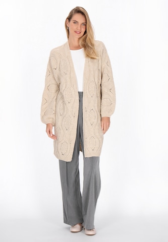 Usha - Cárdigan en beige