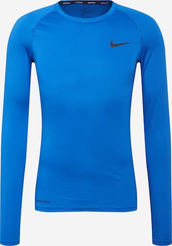 NIKE Funktionsshirt in Blau: predná strana