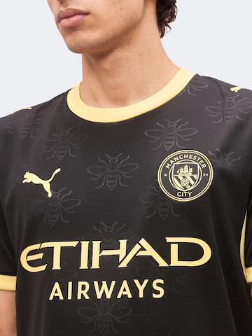 juoda PUMA Sportiniai marškinėliai 'MCFC'