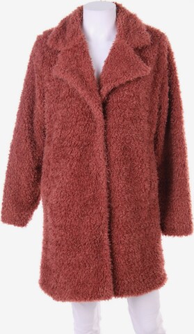 ZEBRA Faux Fur-Mantel S in Pink: predná strana