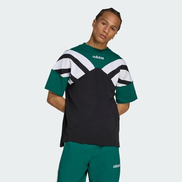 ADIDAS ORIGINALS Футболка в Черный: спереди