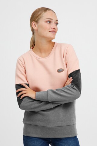 Oxmo Sweatshirt 'Trine' in Grey: front