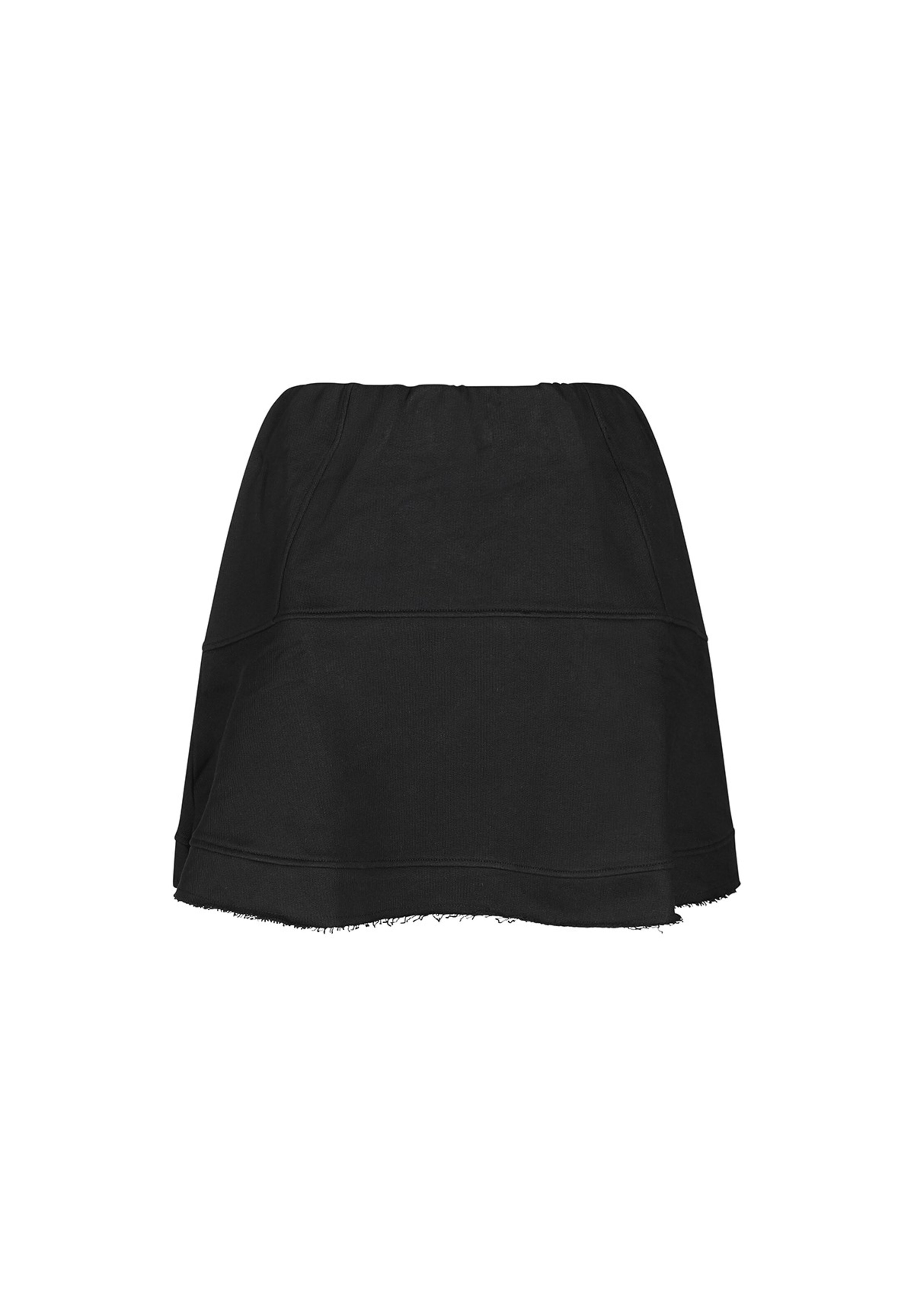 FRESHLIONS Minirock 'Selena' in Schwarz: Vorderseite