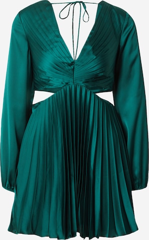 Abercrombie & Fitch Sukienka w kolorze zielony: przód