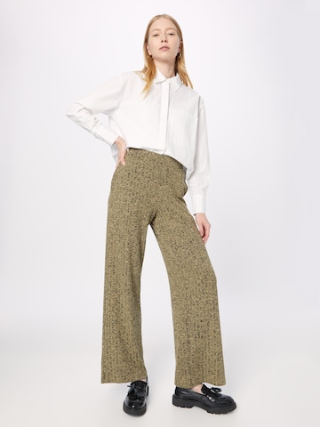 modström Wide Leg Hose 'Beck' in Grün