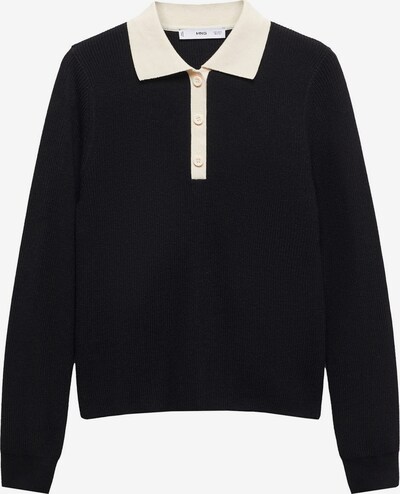 MANGO Sweater 'Ricson' in Black / White, Item view