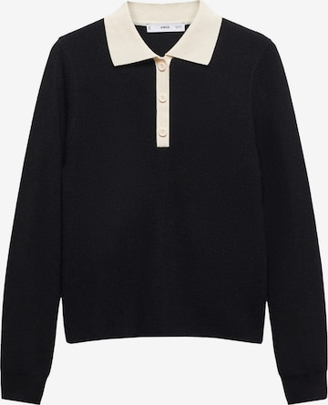 MANGO Sweater 'Ricson' in Black: front