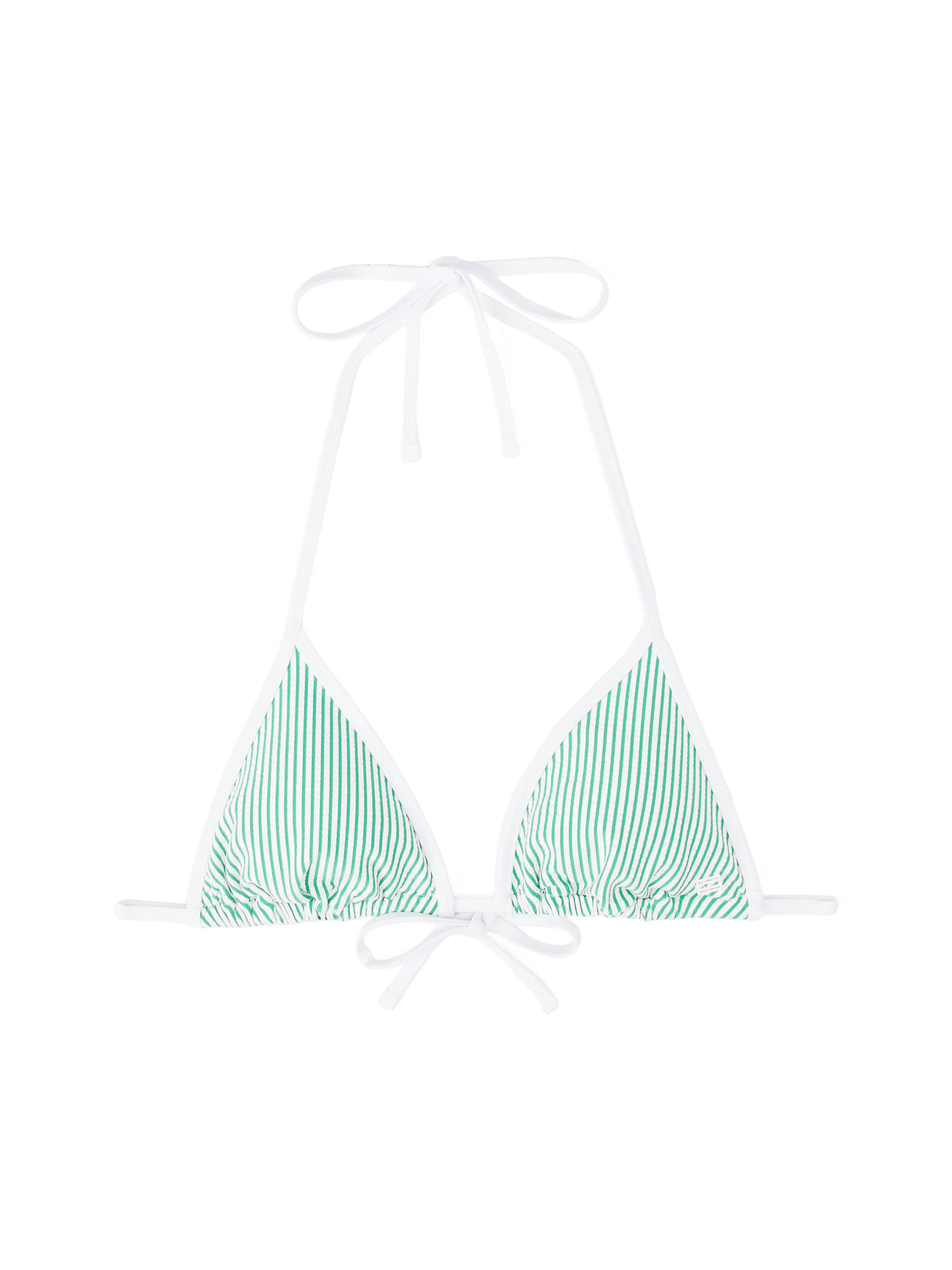 Triangle Hauts de bikini Tommy Hilfiger Underwear en blanc : devant