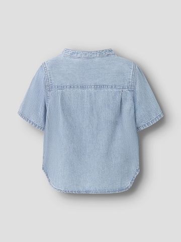 NAME IT Comfort Fit Hemd in Blau