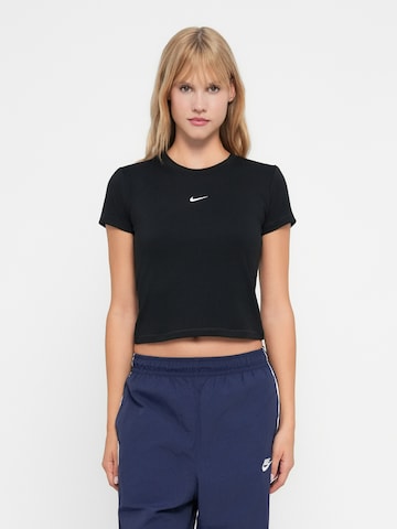 Nike Sportswear Shirt in Black: front