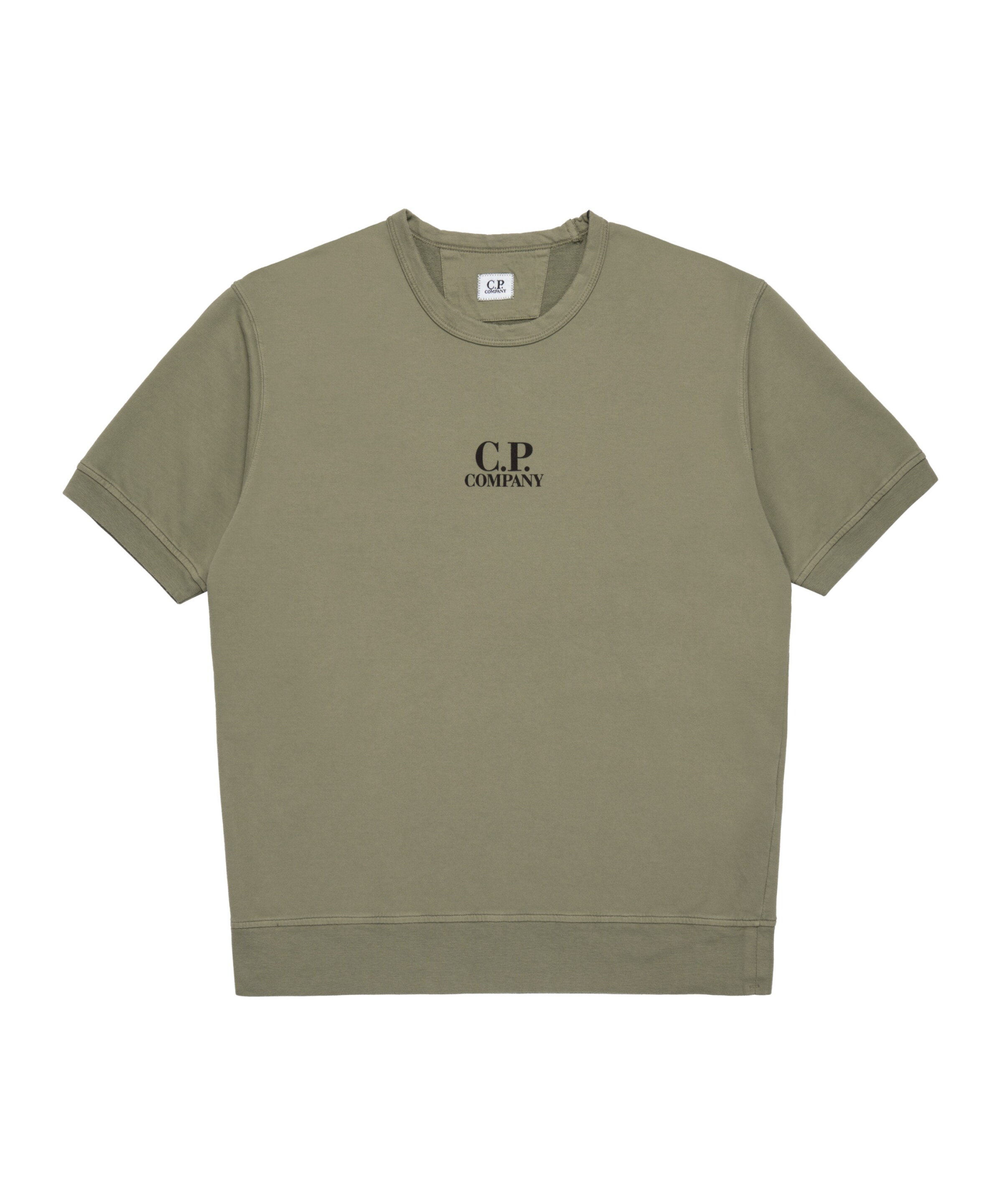 C.P. Company T-Shirt in Grün: Vorderseite