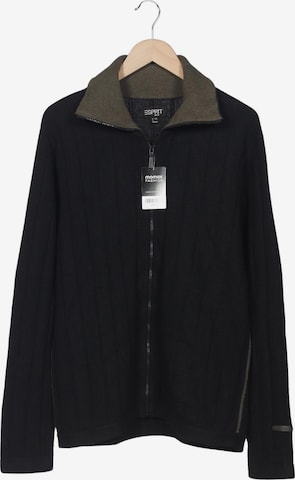 ESPRIT Strickjacke XXL in Schwarz: Vorderseite