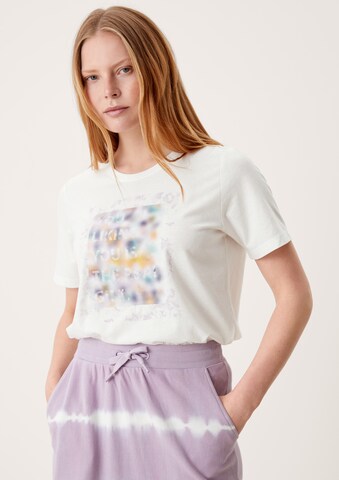 T-shirt s.Oliver en blanc : devant