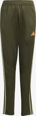 ADIDAS PERFORMANCE Sporthose 'Tiro 25 Essentials' in Grün: Vorderseite