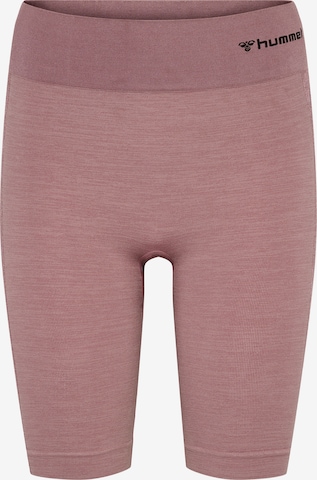 Pantalon de sport Hummel en rose : devant