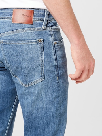 Pepe Jeans Regular Jeans 'HATCH' in Blauw