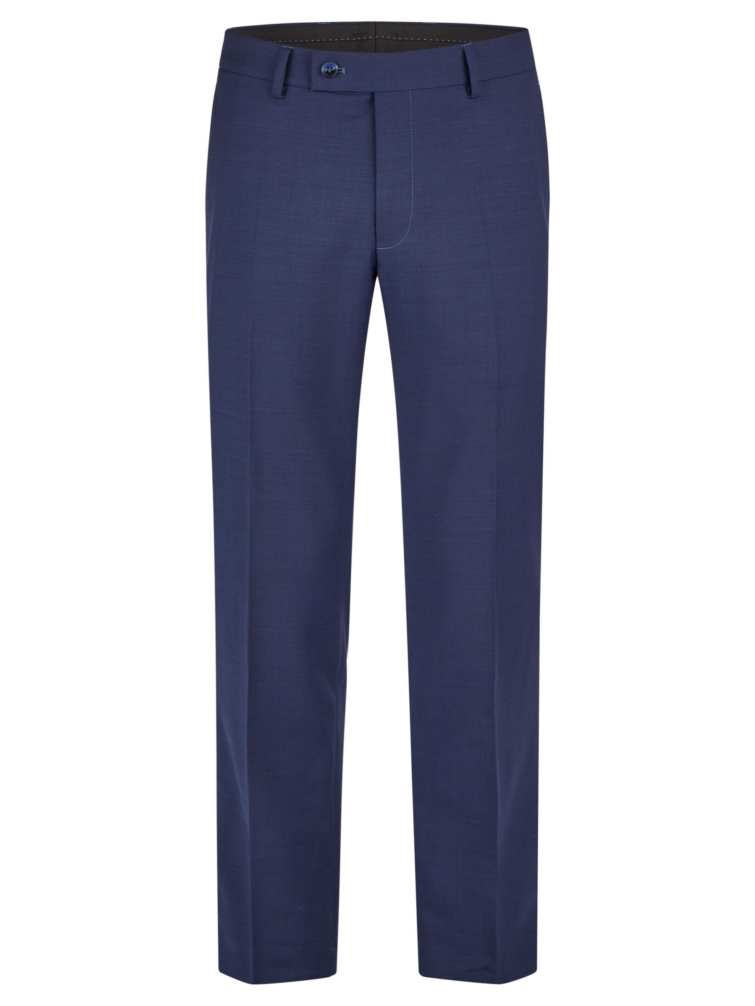 Coupe slim Pantalon HECHTER PARIS en bleu : devant