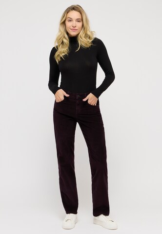 Angels Regular Straight-Leg Jeans in Rot