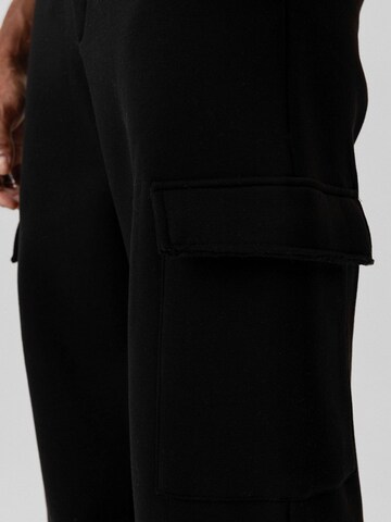 Wide Leg Pantalon cargo 'Ruan' Dandalo en noir