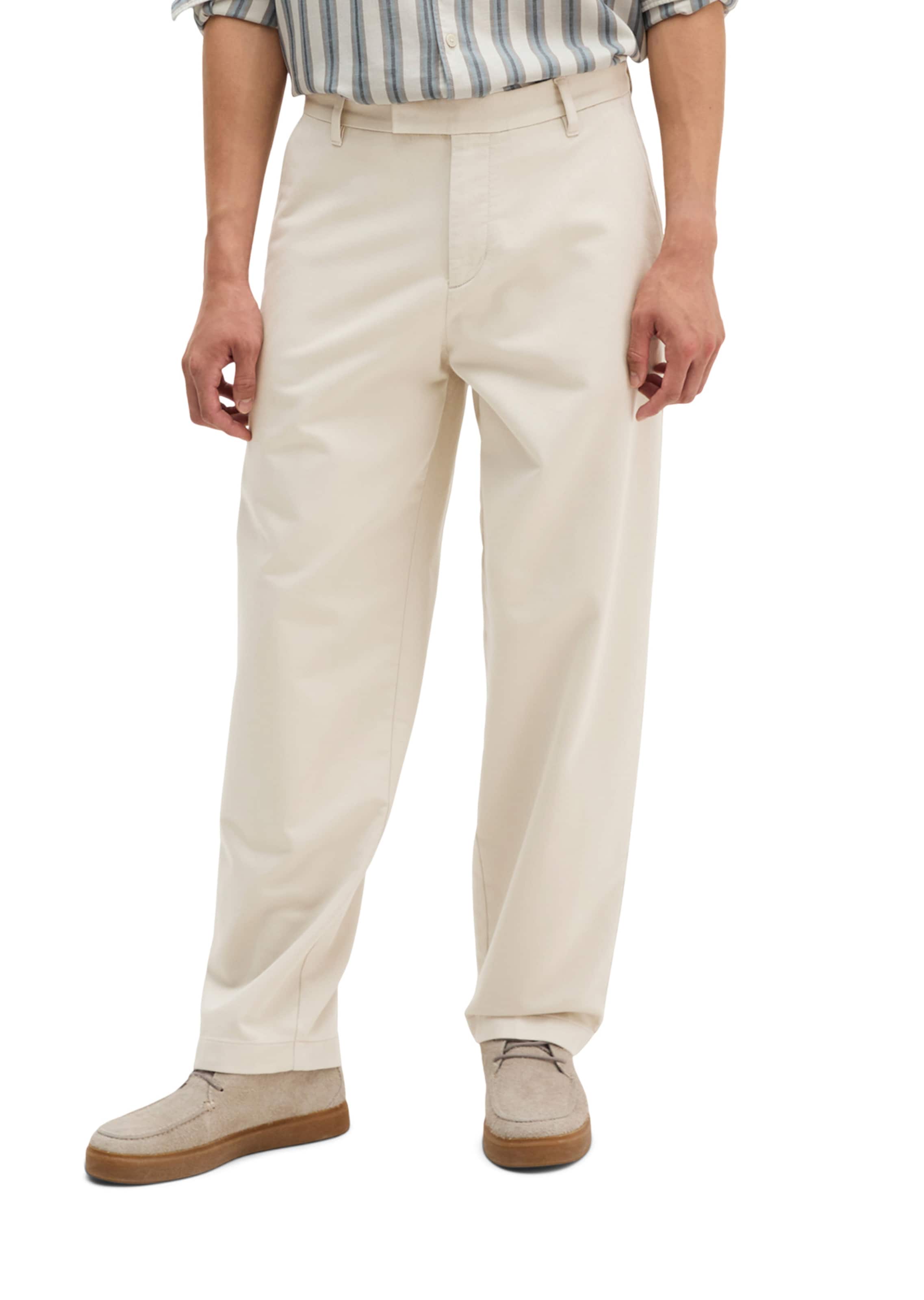 Marc O'Polo Regular Chinohose in Beige: Vorderseite