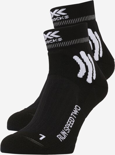 Șosete sport X-SOCKS pe negru / alb, Vizualizare produs