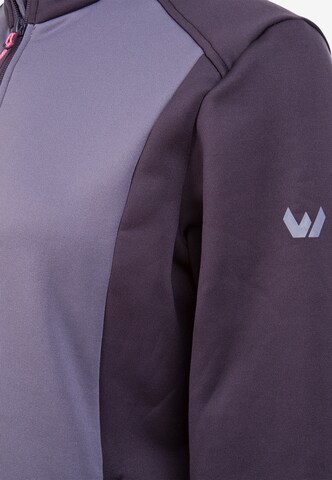 Whistler Athletic Fleece Jacket 'Zensa' in Purple