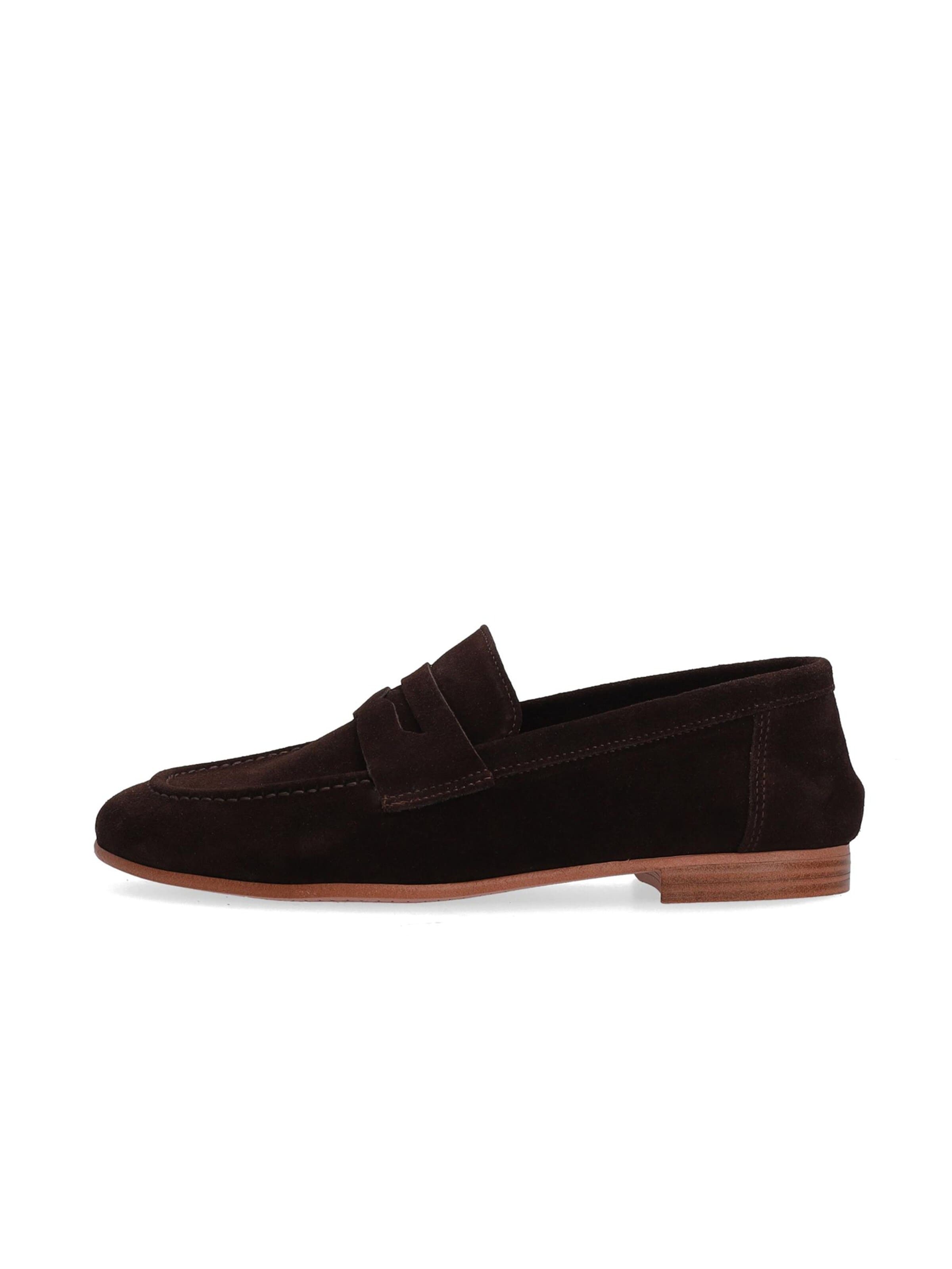 VENEZIA Moccasins in Brown: front