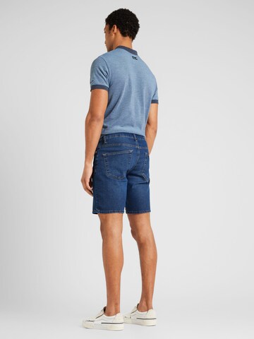 Only & Sons Slimfit Shorts 'WEFT' in Blau