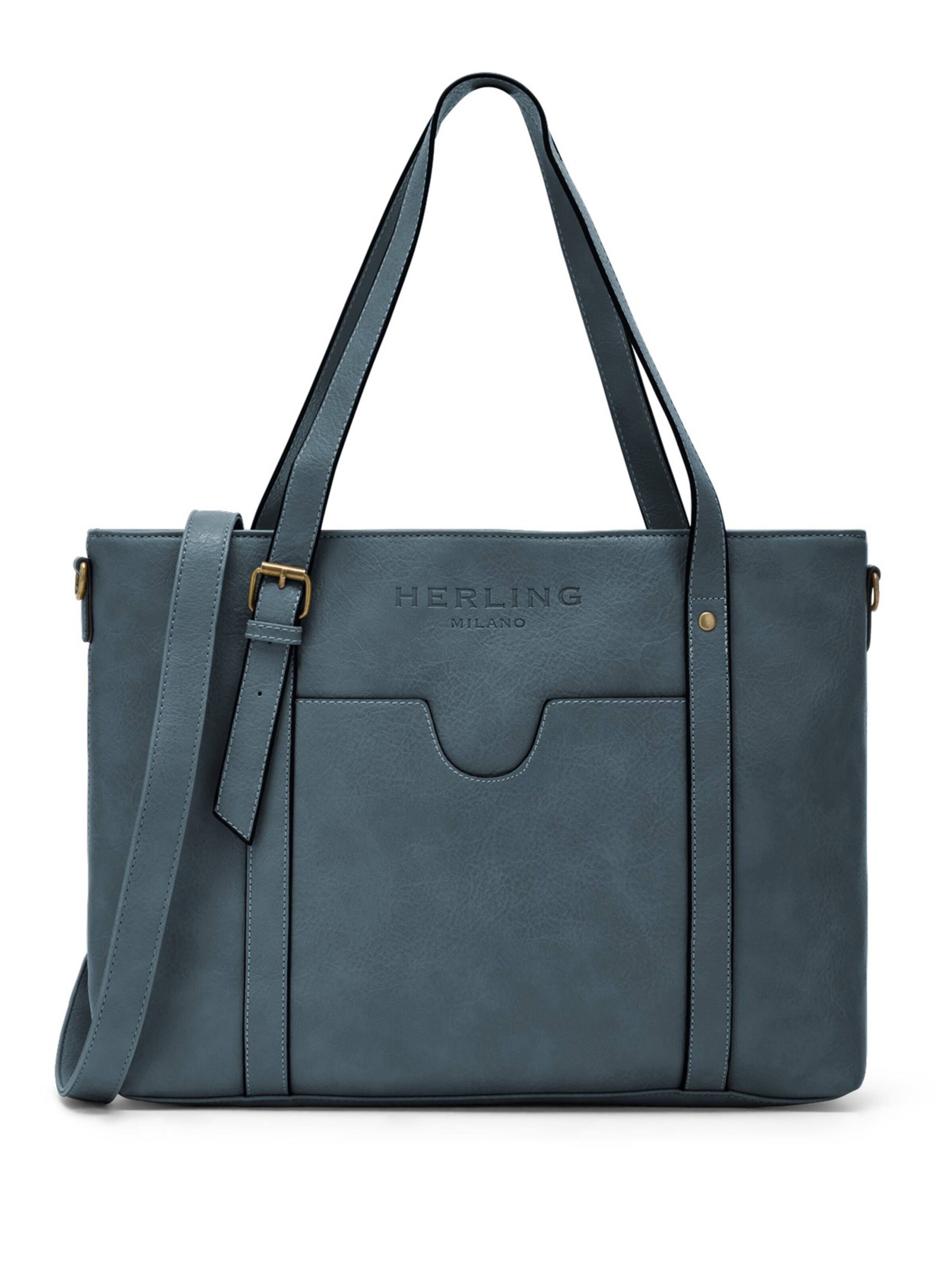 Herling Shopper 'Occam' in Blue: front