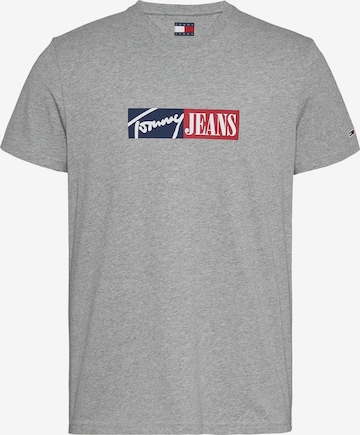 Tommy Jeans Футболка в Серый: спереди