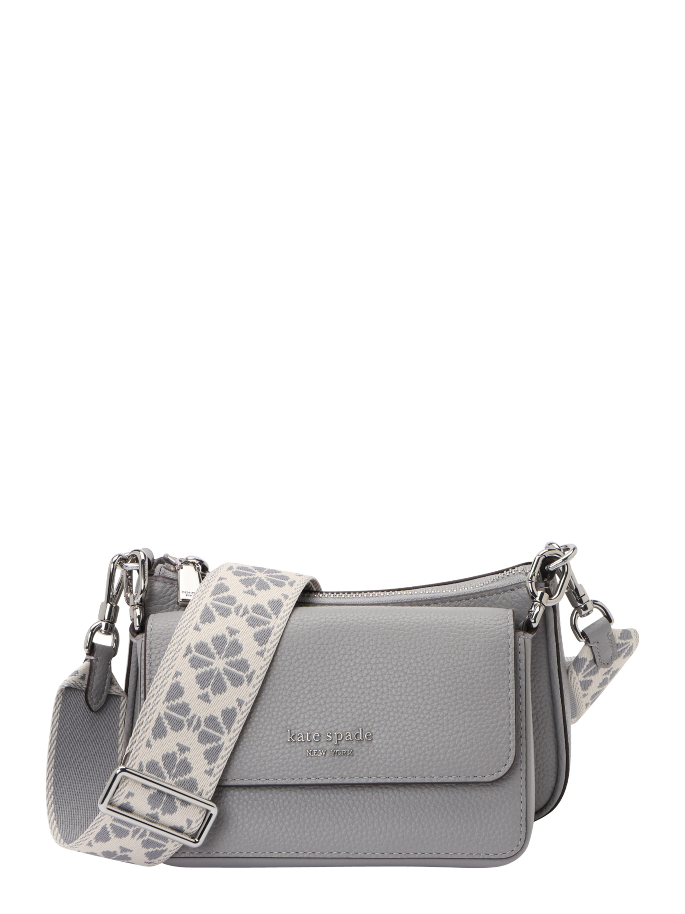 Kate Spade Crossbody bag in Grey: front