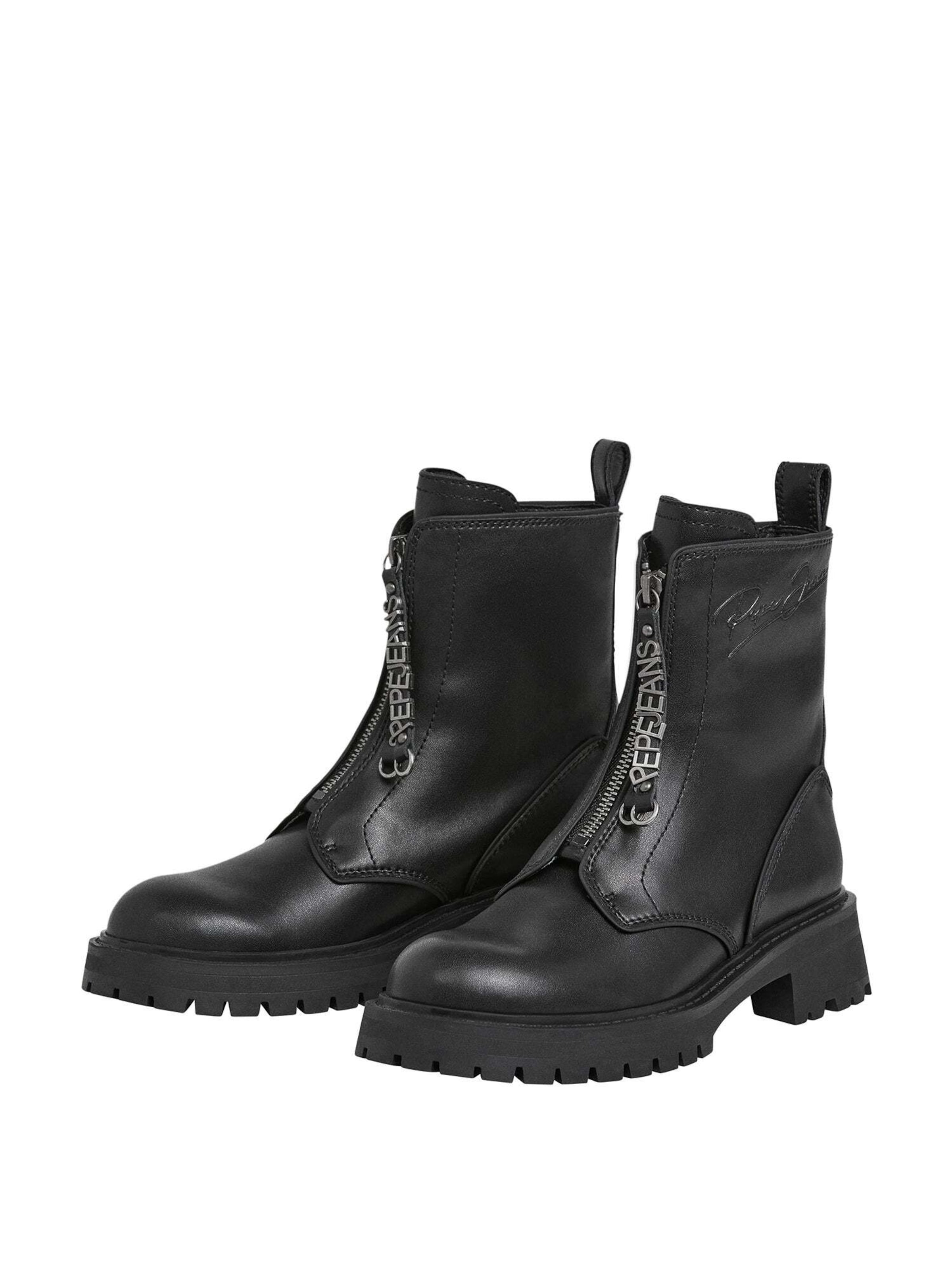 Boots 'STACY HUG W' Pepe Jeans en noir