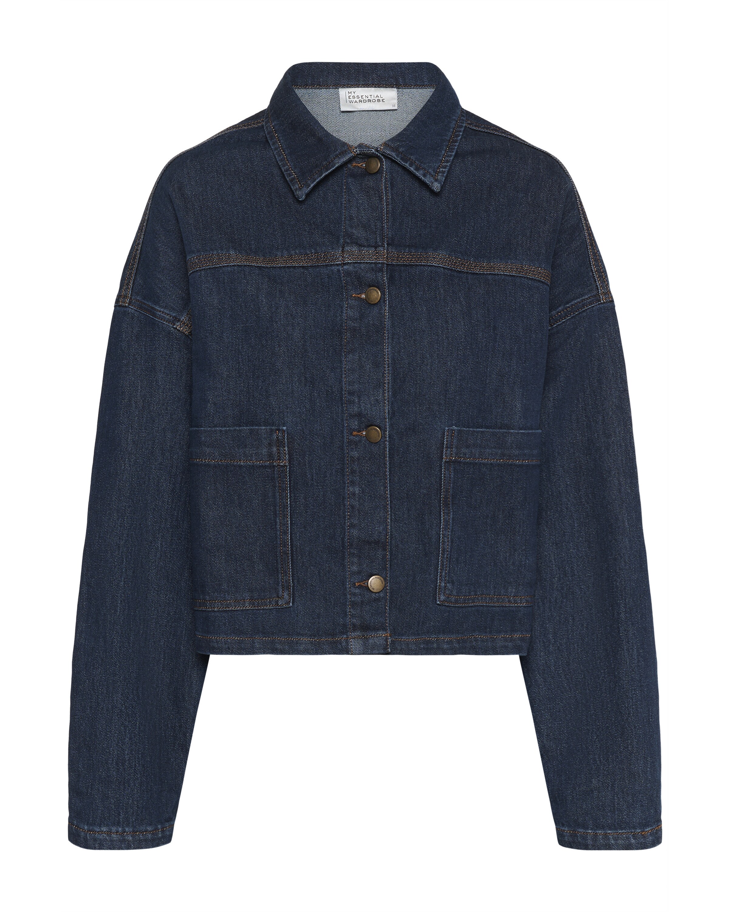 My Essential Wardrobe Overgangsjakke 'Malle' i blå: forside