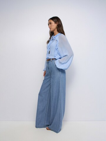Salsa Jeans Regular Chino in Blauw