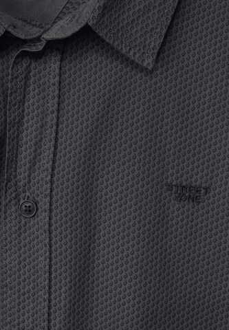 Street One MEN Regular fit Button Up Shirt in Grey