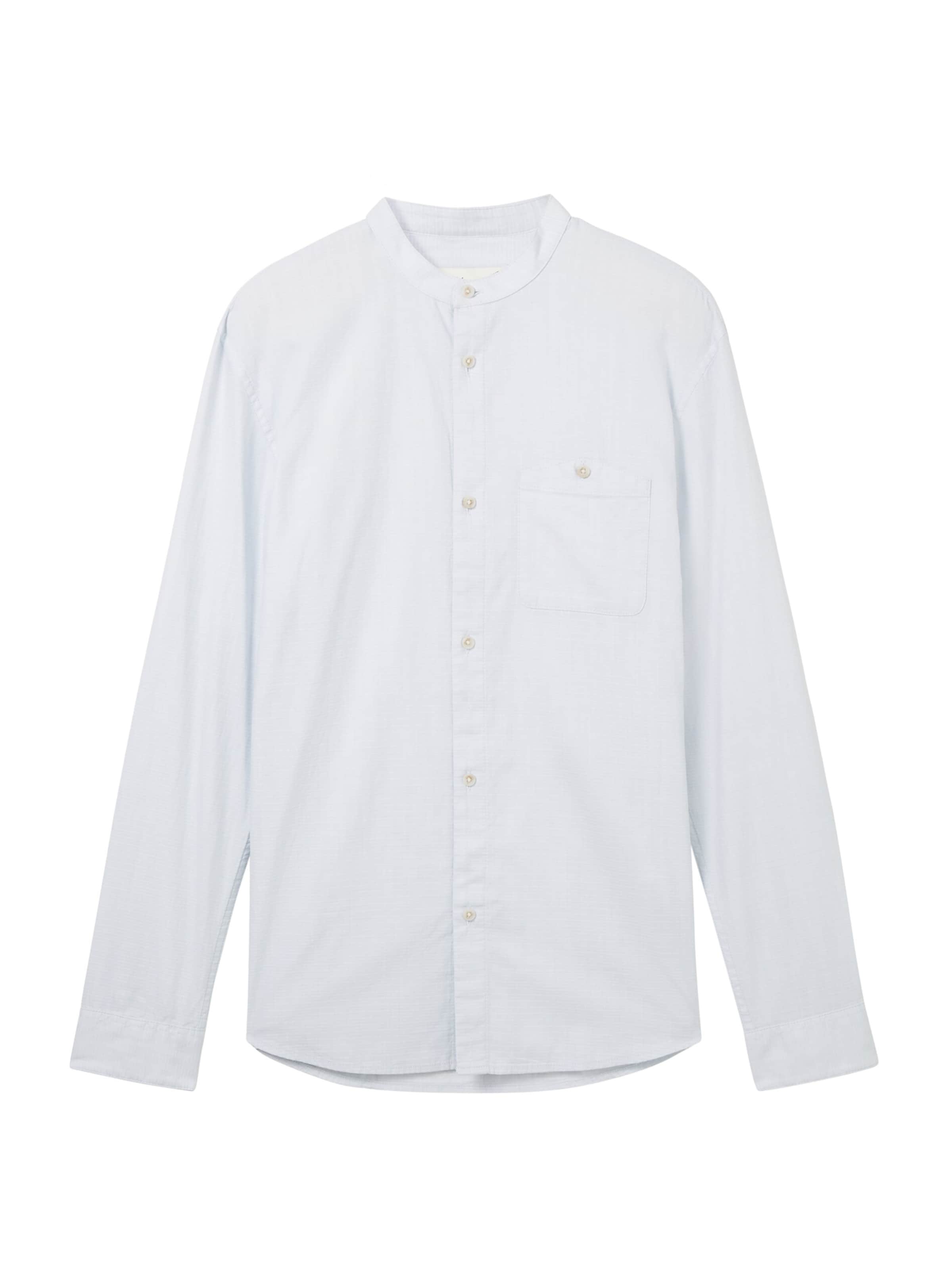 Regular fit Camicia di TOM TAILOR DENIM in blu: frontale