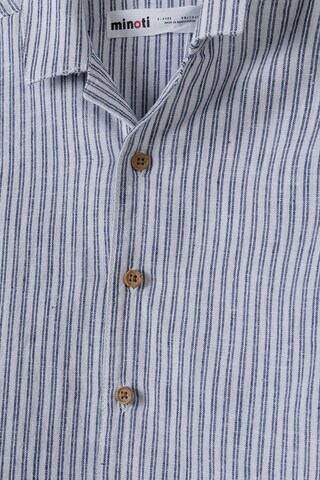 MINOTI Regular fit Button up shirt in Blue