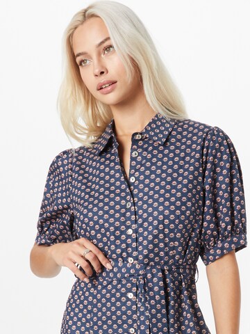 Louche Shirt dress in Blue