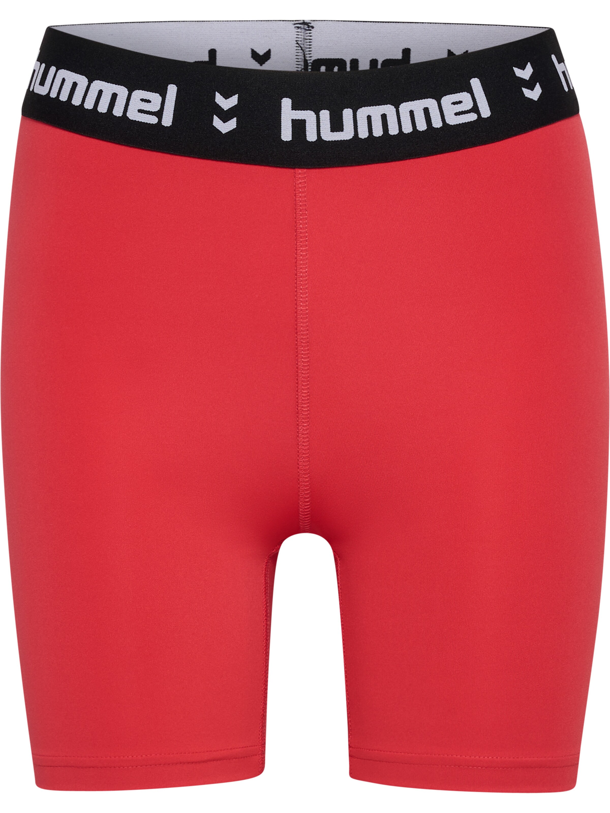 Hummel Workout Pants in Red: front