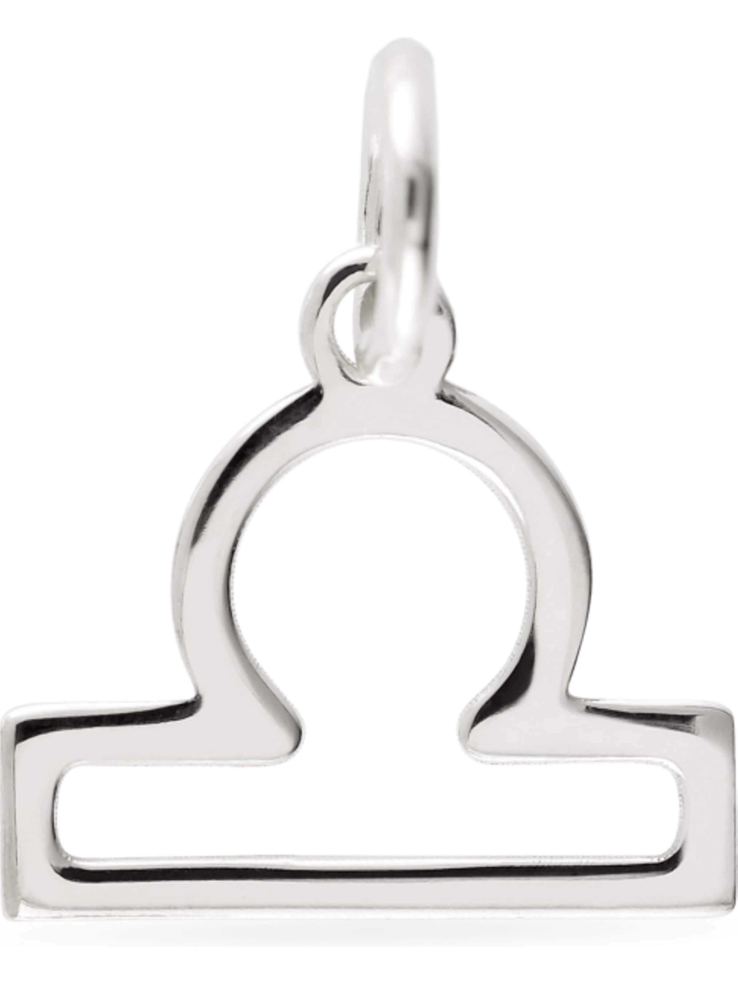 FAVS Pendant in Silver: front