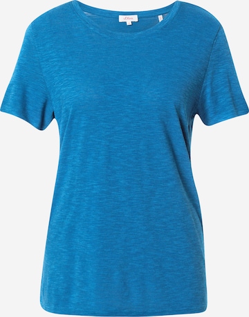 s.Oliver T-Shirt in Blau: predná strana