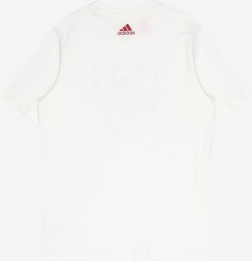 ADIDAS PERFORMANCE Funktionsshirt 'Donovan Mitchell D.O.N. Issue #4' in Weiß