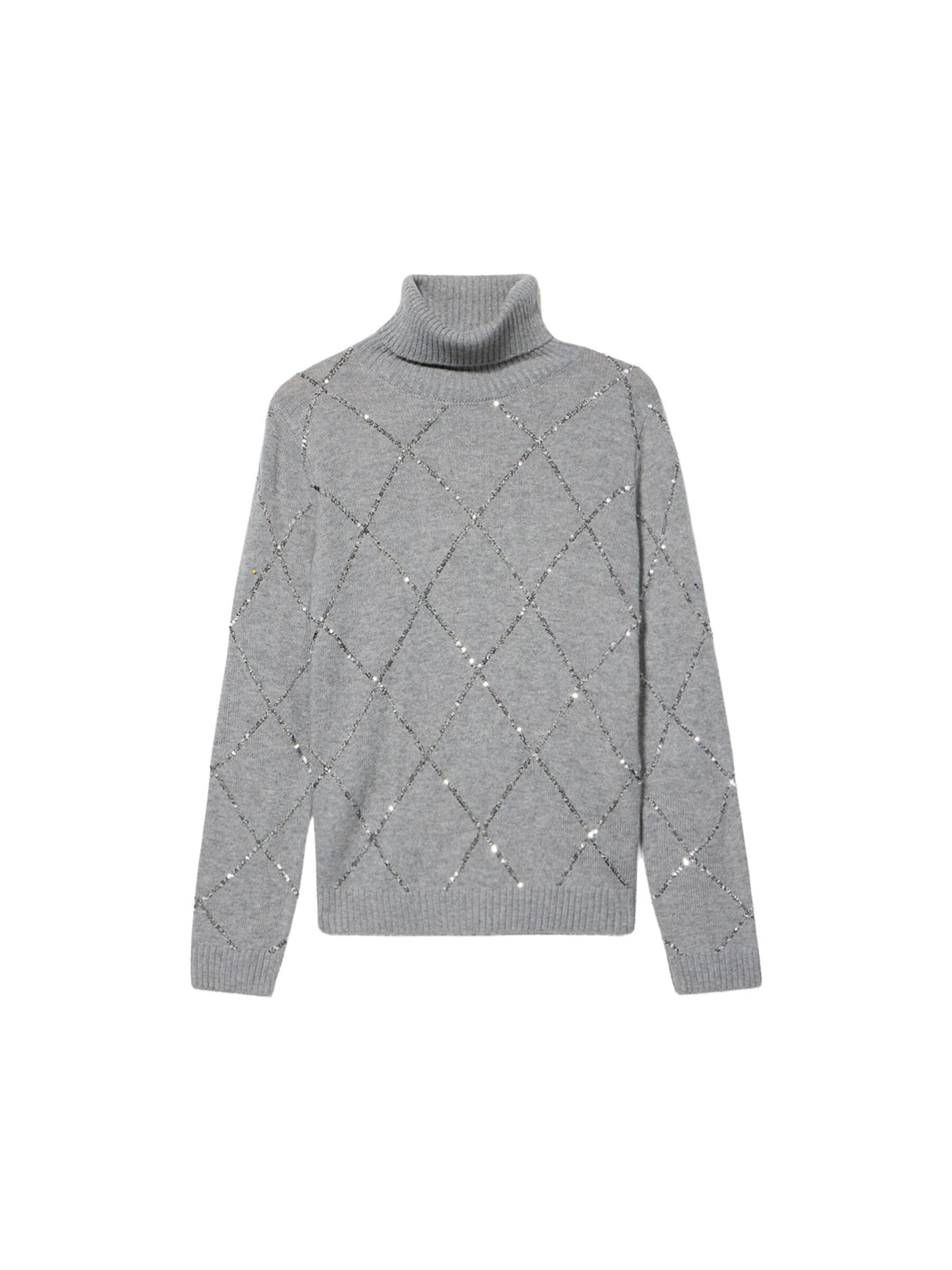 Pull-over oltre en gris : devant