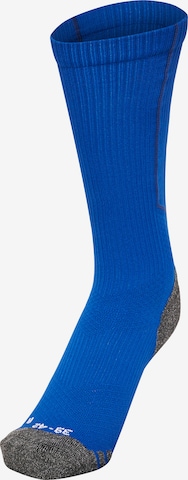 Chaussettes de sport 'Pro' Hummel en bleu : devant