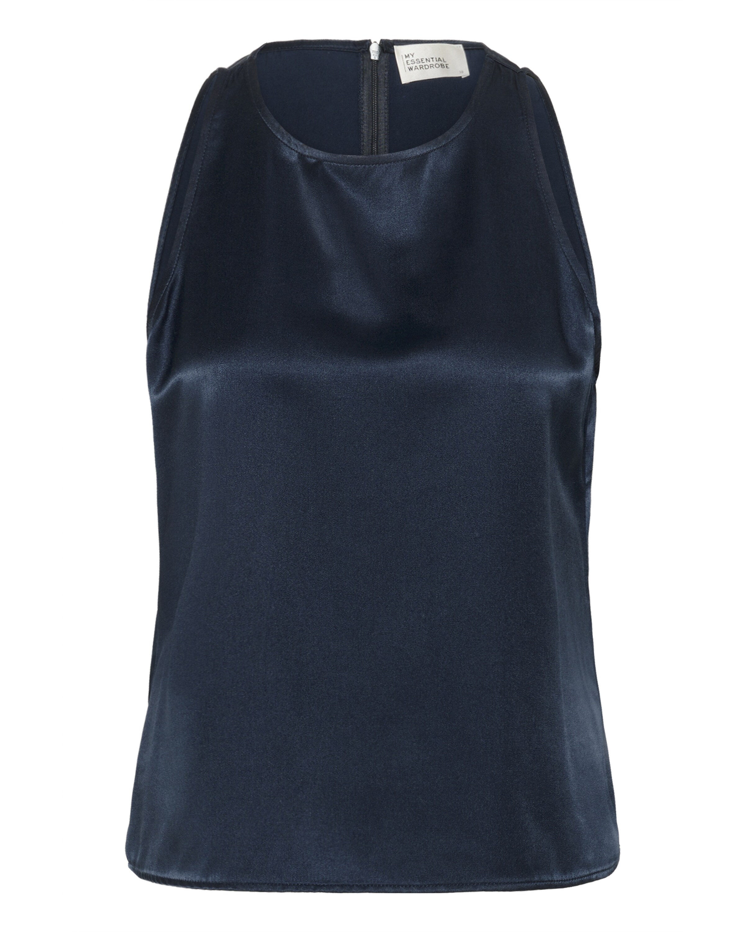 My Essential Wardrobe Bluse 'Estelle' i blå: forside