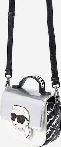 Karl Lagerfeld Tasche in Schwarz: predná strana