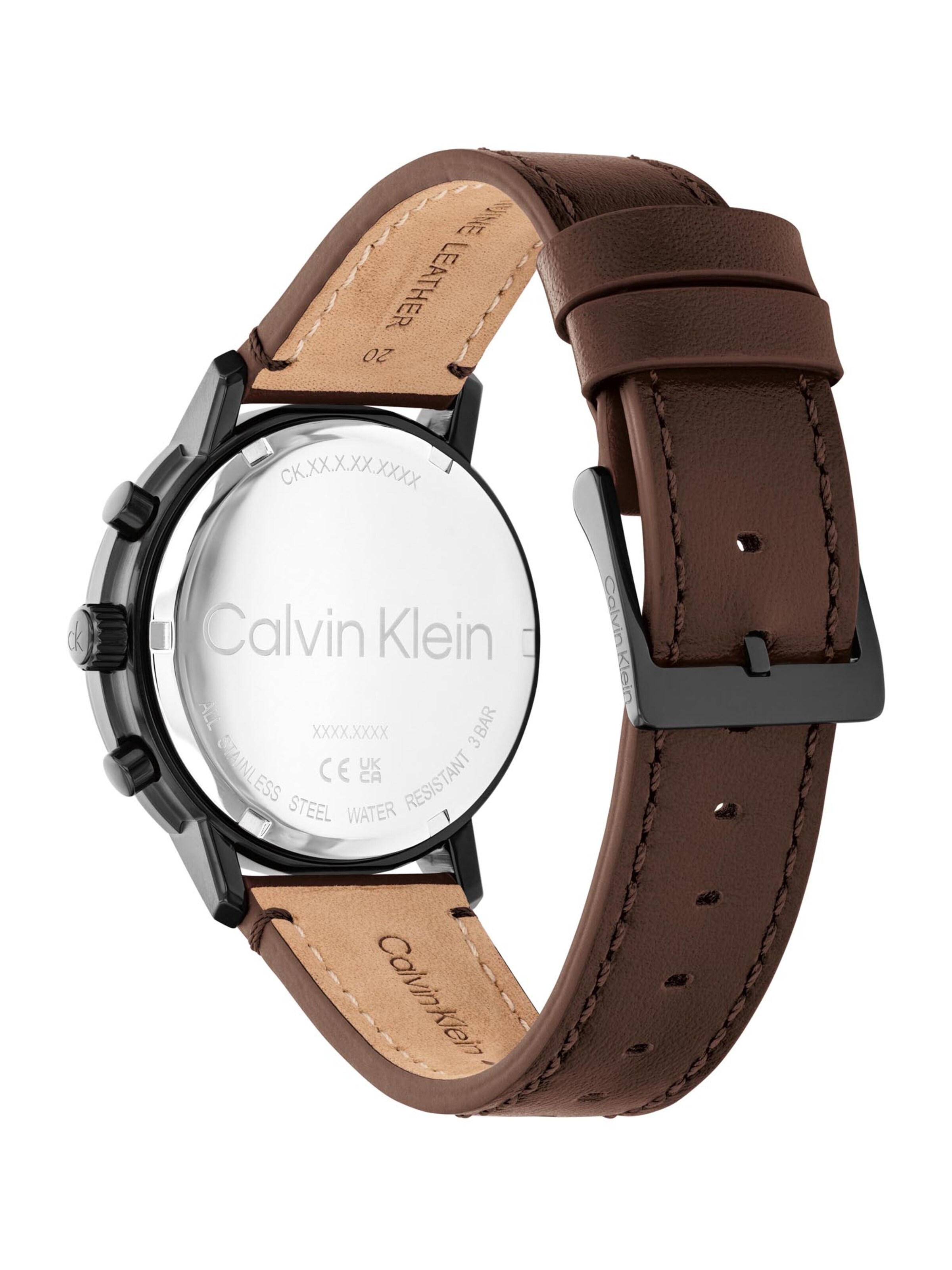 Montre à affichage analogique 'GAUGE' Calvin Klein en marron